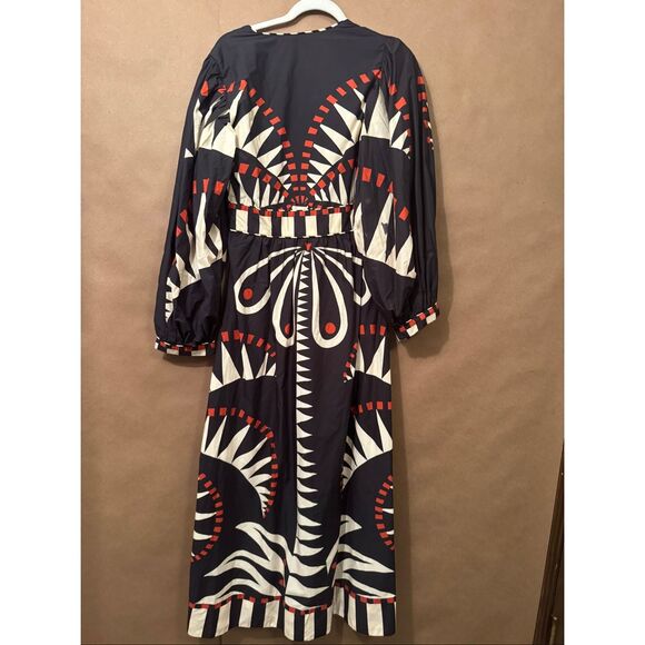 NWT Farm Rio Coconut Grove Puff Sleeve Maxi *note - Picture 9 of 16